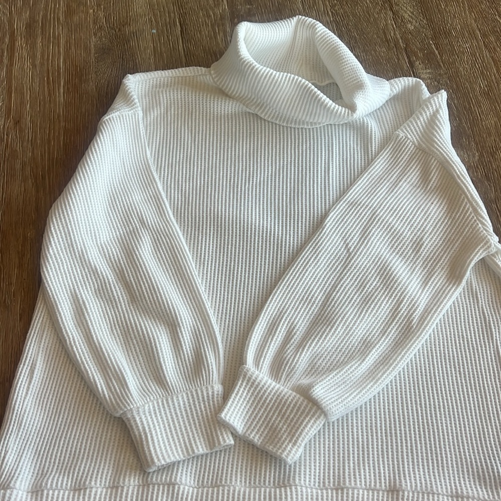GAP Ivory Ribbed Lounge Set - Picture 7 of 11